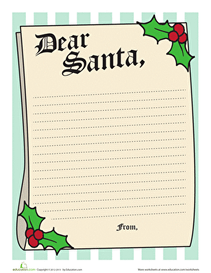 Write to Santa
