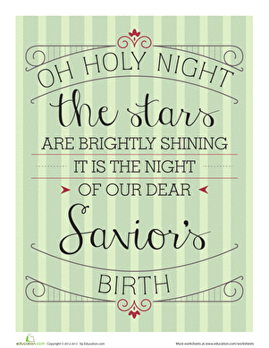 Oh Holy Night