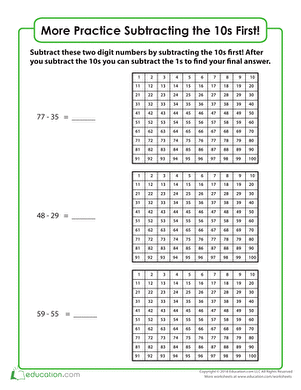 Subtract the 10s First! (Part Two)