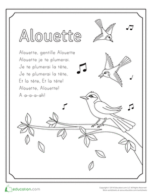 Alouette Song
