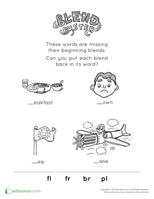 Make Friends with Consonant Blends
