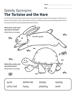Speedy Synonyms: The Tortoise and the Hare