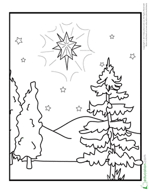 Coloring Page for Christmas