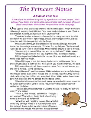 Folktales: The Princess Mouse