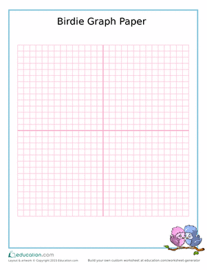 Birdie Graph Paper