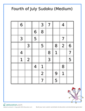 Independence Day Sudoku