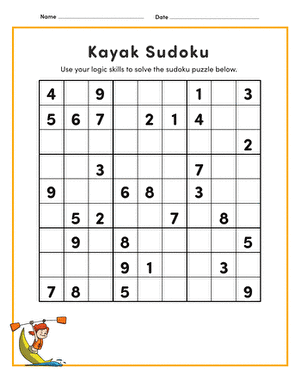 Kayak Sudoku