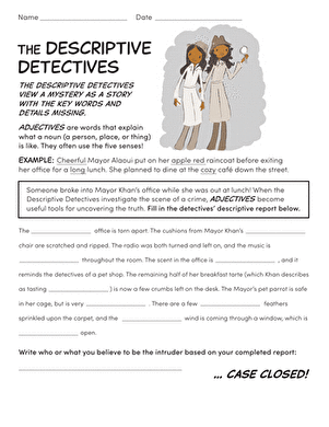 The Descriptive Detectives