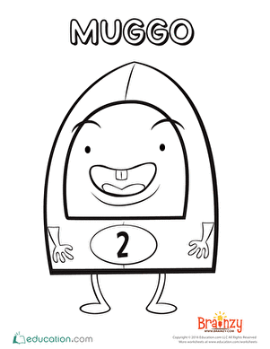 Muggo Coloring Page