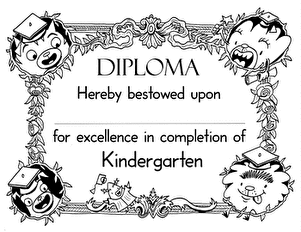 Kindergarten Diploma