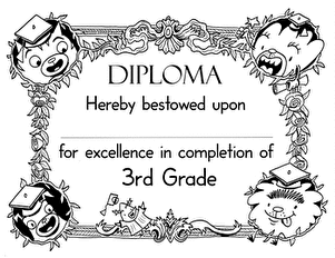 Third Grade Diploma